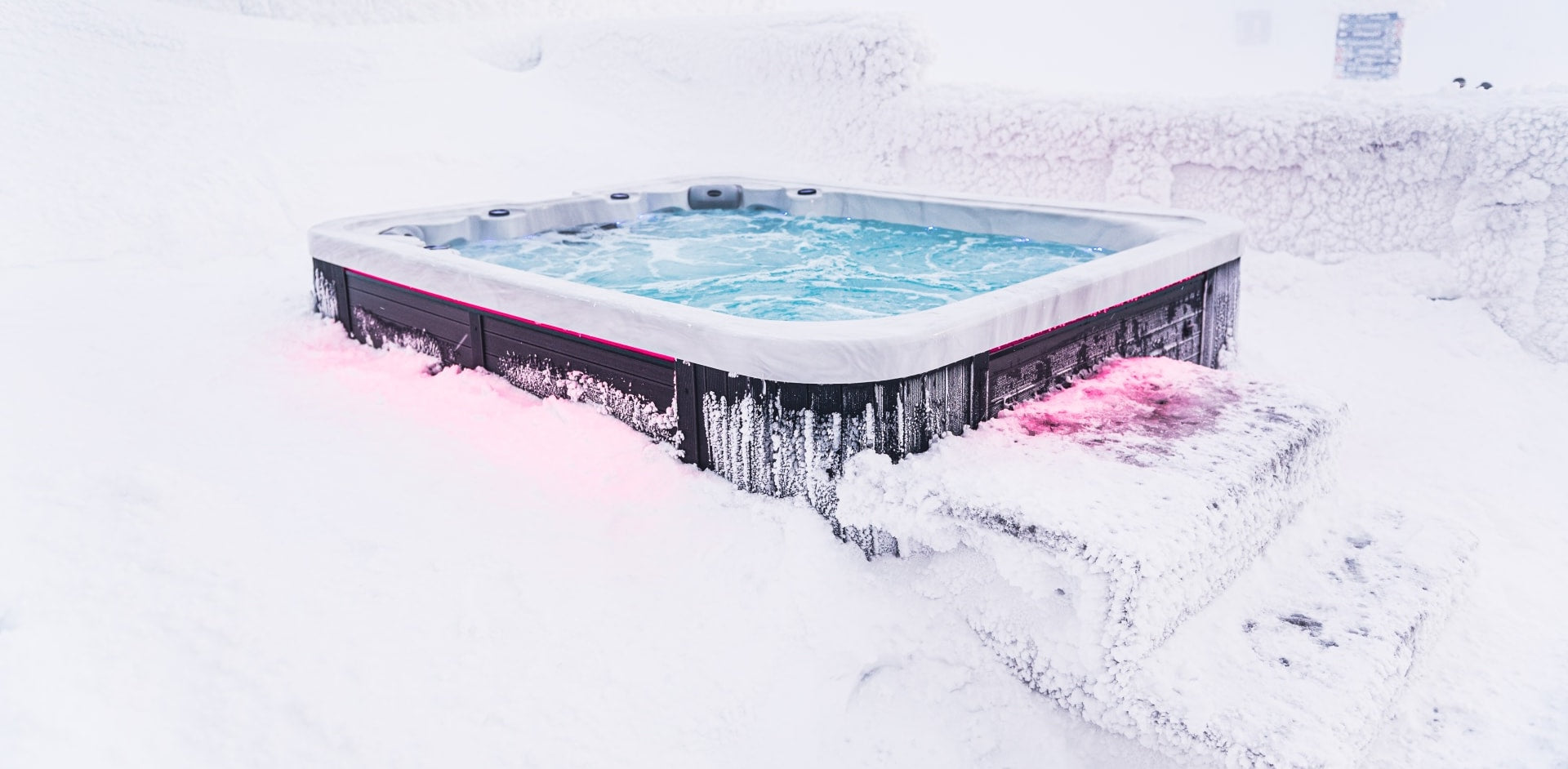 hot tub winter shutdown service